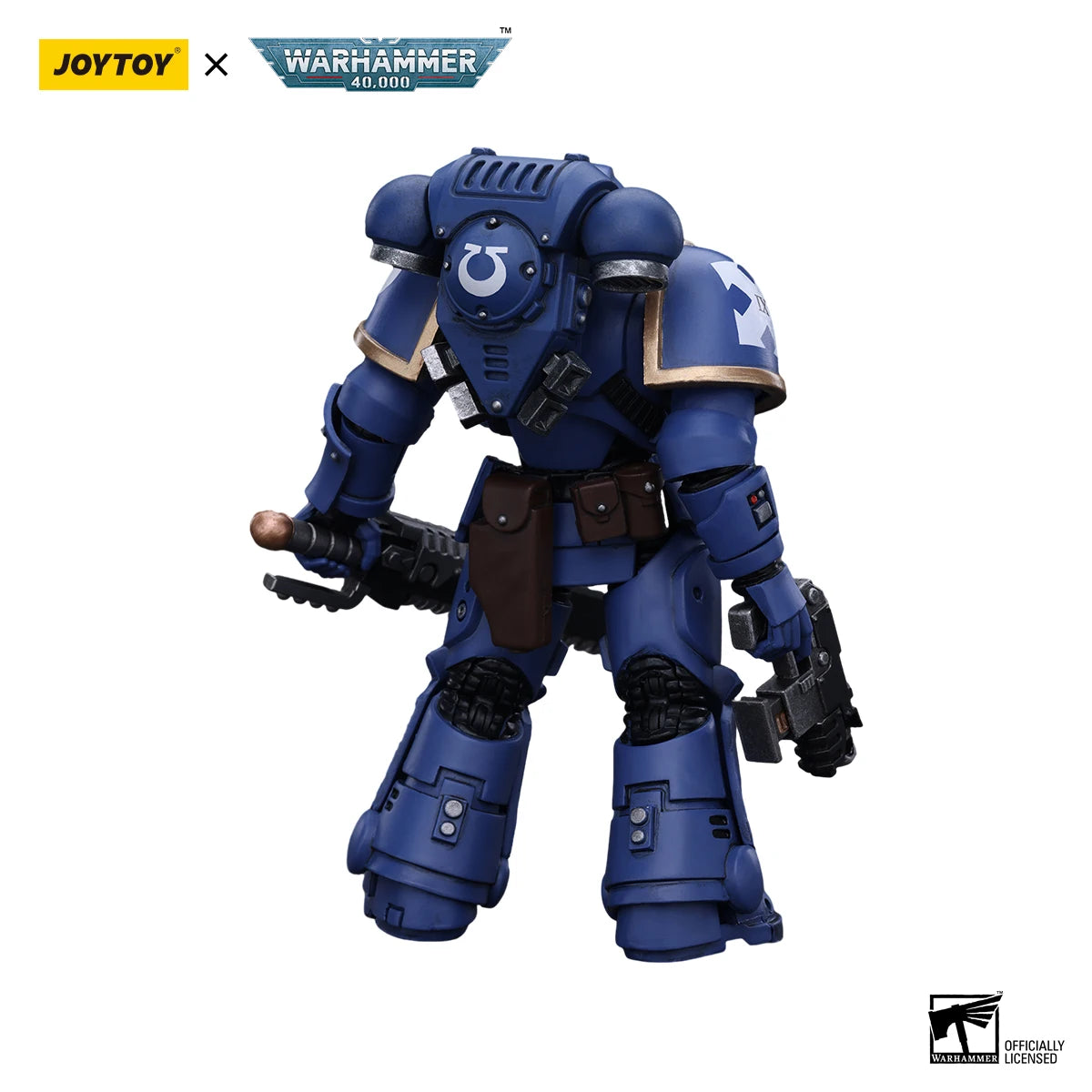 JOYTOY Warhammer 40,000 1/18 Action Figures Space Marines Ultramarines Outriders Brother Catonus Anime Military Model