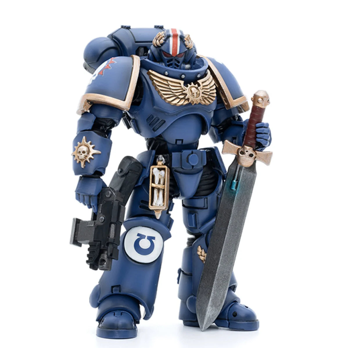 JOYTOY Warhammer 40K 1/18 Action Figure Space Ultramarines Primaris Lieutenant Argaranthe Anime figures Toys Model
